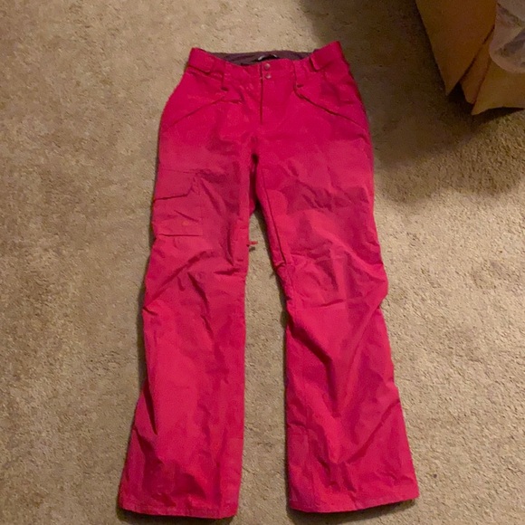 The North Face Other - Northface snowpants- women’s medium - raspberry
